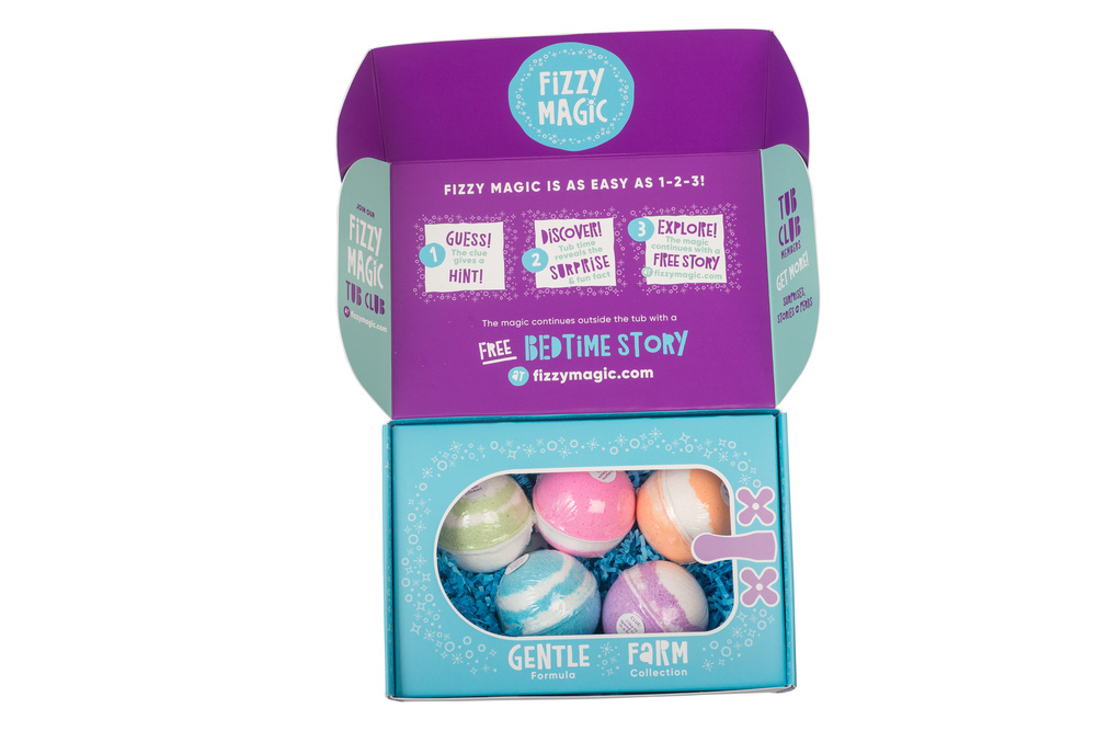 Fizzy Magic Bath Bomb - Building Blocks