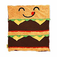 Cheeseburger Super Soft Snuggly Blanket