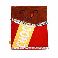 Chocolate Bar Super Soft Snuggly Blanket