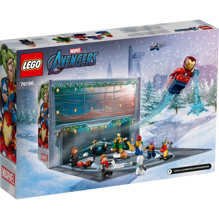 76196 Advent Calendar LEGO Marvel The Avengers Building Toy Building