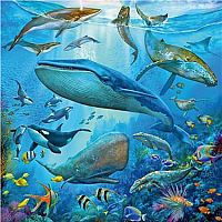 Tierwelt des Ozeans 3x49pc Puzzle