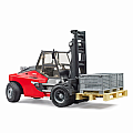 Linde HTI60 Fork Lift w pallet and 3 cargo cages
