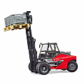 Linde HTI60 Fork Lift w pallet and 3 cargo cages