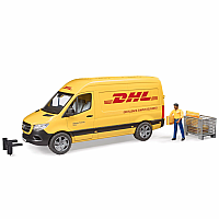 MB Sprinter DHL truck w driver