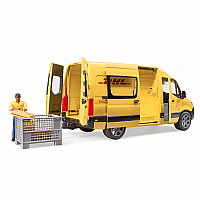 MB Sprinter DHL truck w driver