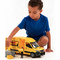 MB Sprinter DHL truck w driver