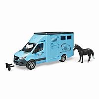 MB Sprinter animal transporter incl. 1 horse
