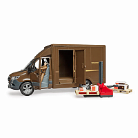 Bruder 2678 MB Sprinter UPS w driver and accessories Ages 4+