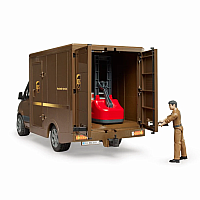 Bruder 2678 MB Sprinter UPS w driver and accessories Ages 4+