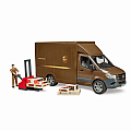 Bruder 2678 MB Sprinter UPS w driver and accessories Ages 4+