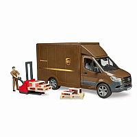 Bruder 2678 MB Sprinter UPS w driver and accessories Ages 4+