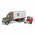 MACK Granite UPS logistcs truck w forklift
