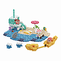 MARIOINEX MINI WAFFLE CITY - BEACH - 148 PCS