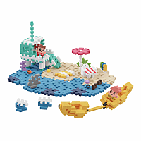 MARIOINEX MINI WAFFLE CITY - BEACH - 148 PCS