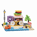 MARIOINEX MINI WAFFLE CITY - FOOD TRUCK - 148 PCS