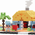 MARIOINEX MINI WAFFLE CITY - HOUSE - 148 PCS