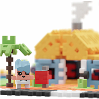 MARIOINEX MINI WAFFLE CITY - HOUSE - 148 PCS