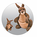 Jirra Kangaroo Plush with Baby - GUND - 10in