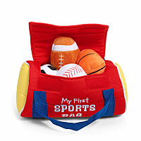 My First Sports Bag Playset, 8 in - Gund Plush