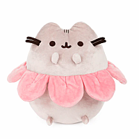 Pusheen Pink Flower Petals, 9.5 in - Gund Plush