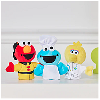 People in Your Neighborhood Finger Puppets Set of 3, 3 in - Sesame Street
