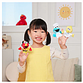People in Your Neighborhood Finger Puppets Set of 3, 3 in - Sesame Street