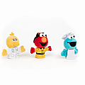 People in Your Neighborhood Finger Puppets Set of 3, 3 in - Sesame Street