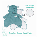 Oh So Snuggly Hippo Lovey, 14 in - Gund Plush