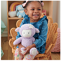 GUND 100% Recycled Lamb Plush, Lilac, 13 in