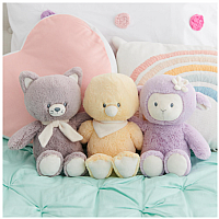 GUND 100% Recycled Lamb, Lilac, 13 in