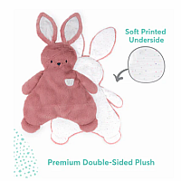 Oh So Snuggly Bunny Lovey, 14 in - Gund Plush