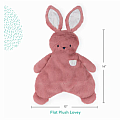Oh So Snuggly Bunny Lovey, 14 in - Gund Plush
