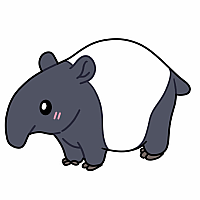 Squishable Mini Tapir - Available 10/01/23