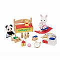 Calico Critters Baby's Toy Box Snow Rabbit and Panda