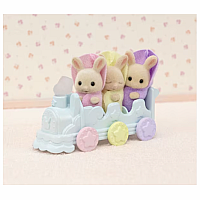 Calico Critters Triplets Baby Bathtime Set