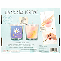 DIY Positivity Candles