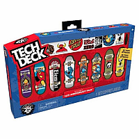 Tech Deck 25th Anniversary Fingerboards 8-Pack