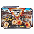 MONSTER JAM, OFFICIAL 1:64 SCALE DIE-CAST MONSTER TRUCKS 2-PACK