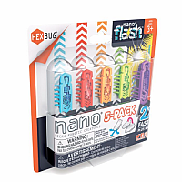 HEXBUG nano 5 Pack - 4 Nano Plus Bonus Flash Nano