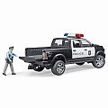 RAM 2500 Police with Policeman and Lights and Sounds