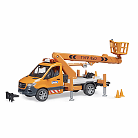 MB Sprinter Service truck w crane and man busket