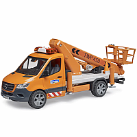 MB Sprinter Service truck w crane and man busket