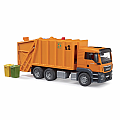 MAN TGS garbage truck orange