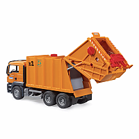 MAN TGS garbage truck orange