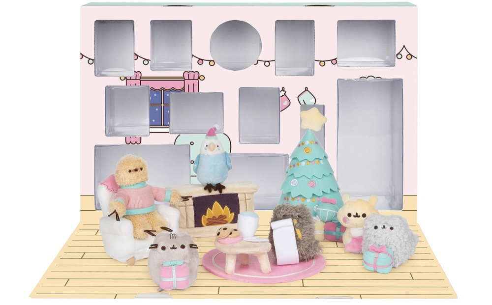 GUND Pusheen Holiday Advent Calendar 12 Days of Surprise Plush