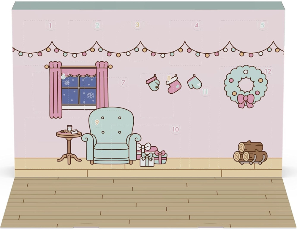 GUND Pusheen Holiday Advent Calendar 12 Days of Surprise Plush