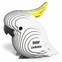 EUGY Cockatoo 3D Puzzle