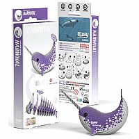 EUGY Narwhal 3D Puzzle