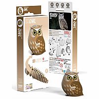 EUGY Owl 3D Puzzle