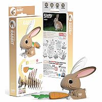 EUGY Rabbit 3D Puzzle